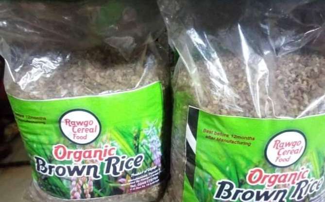 Rawgo organic brown rice