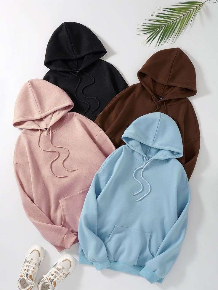 Plain hoodies