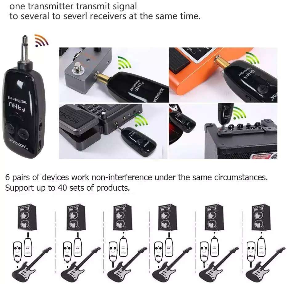 Wireless Audio Connector (Phone, Guitar, Keyboard, Etc)