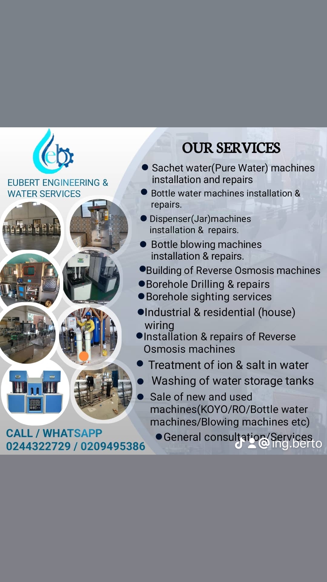 EUBERT ENGINEERING & WATER SERVICES